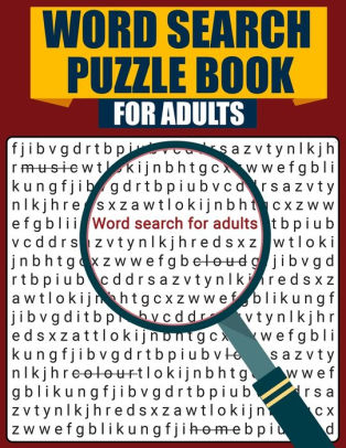 word adults puzzle fun games challenging books