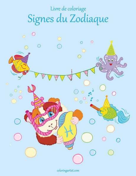 Livre de coloriage Signes du Zodiaque 1