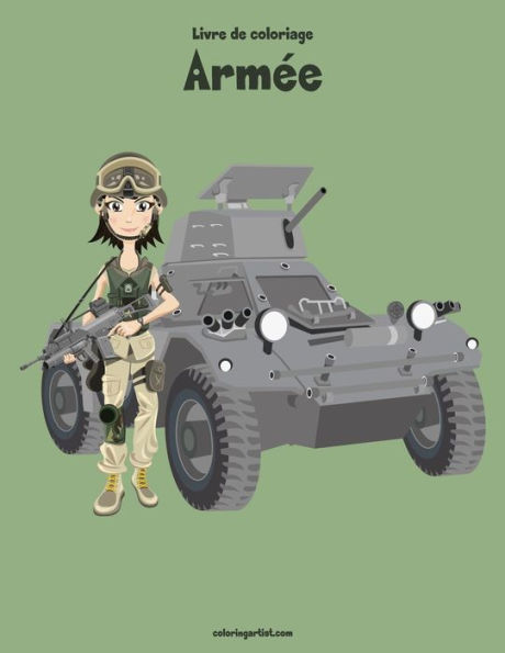 Livre de coloriage Armée 1