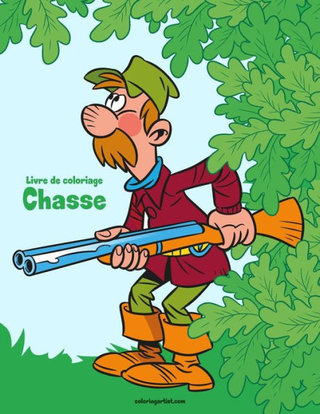 Livre de coloriage Chasse 1