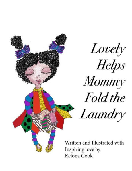 Lovely Helps Mommy Fold the Laundry