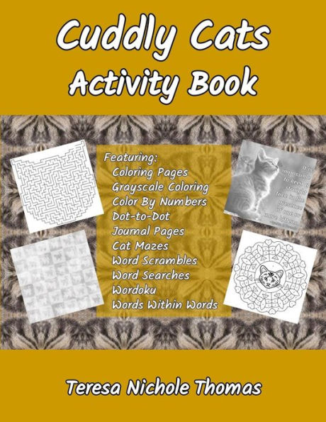 Cuddly Cats Activity Book