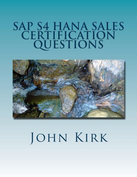 SAP S4 HANA Sales Certification Questions