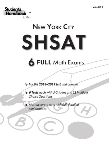 Shsat Practice Math Tests: 6 Exams (Volume 1)