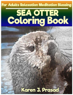 1060+ Otter Coloring Book For Adults Picture HD