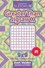 Sudoku Greater Than Jigsaw X - 200 Easy to Master Puzzles 9x9 (Volume 1)