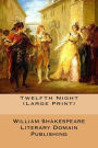 Twelfth Night (Large Print)