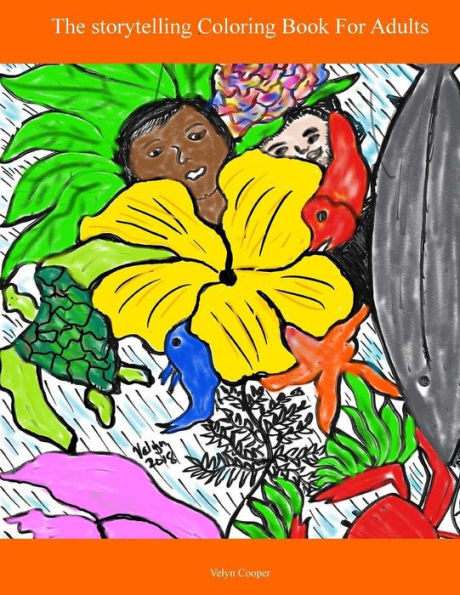 The Storyteller Coloring Book For Adults