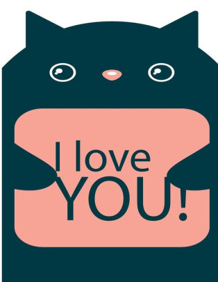 I Love You Black Cat In Love On White Cover This Sketch Pad Notebook Has 110 Blank Pageswhite Paper Sketch Draw And Paintpaperback