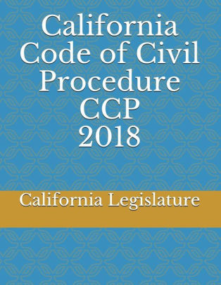 california procedure civil code ccp legislature wishlist alibris