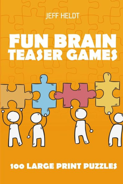 Fun Brain Teaser Games: Shimaguni Puzzles - 100 Large Print Puzzles