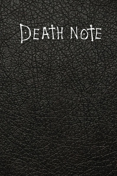 Death Note Notebook: Death Note Notebook with rules, 6" x 9" Perfect for taking Notes and Doodling