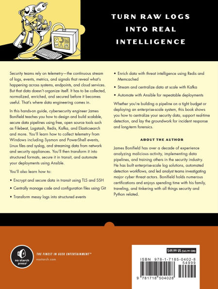 Data Engineering for Cybersecurity