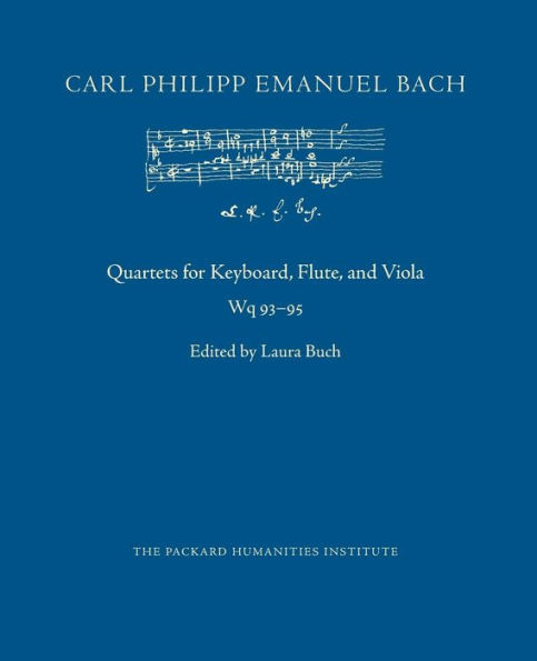 Quartets for Keyboard, Flute, and Viola, Wq 93-95