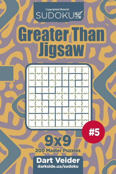 Sudoku Greater Than Jigsaw