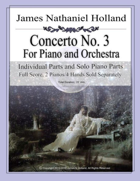 Concerto No. 3 for Piano and Orchestra: Individual Instrument Parts Only