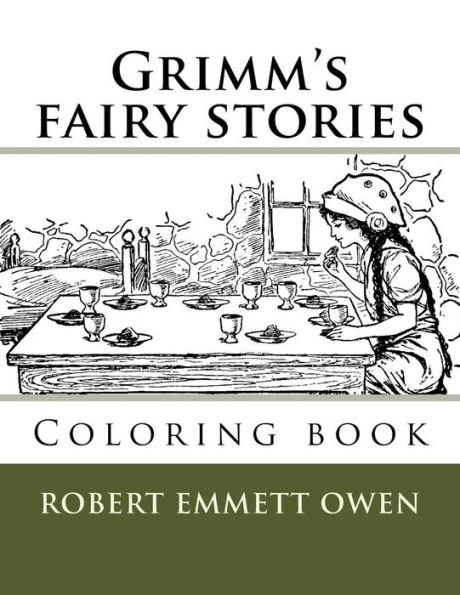 Grimm's fairy stories: Coloring book