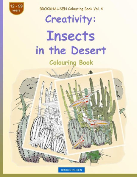 BROCKHAUSEN Colouring Book Vol. 4 - Creativity: Insects in the Desert