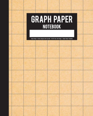 graph paper notebook graph paper 1 inches square grid journal 8