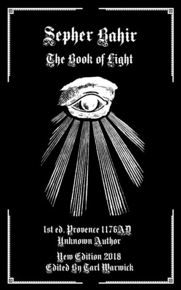 The Sepher Bahir: The Book of Light