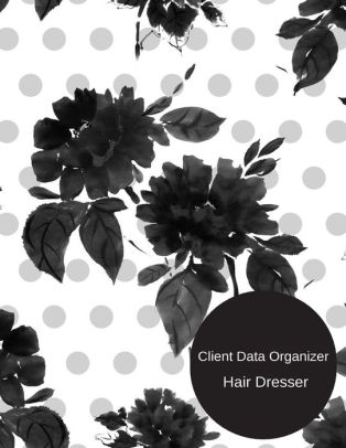 Client Data Organizer Hair Dresser Smart Alphabetical Hair