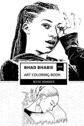 Bhad Bhabie Art Coloring Book: Star of the Dr. Phil's Meme ...