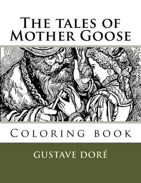 The tales of Mother Goose: Coloring book