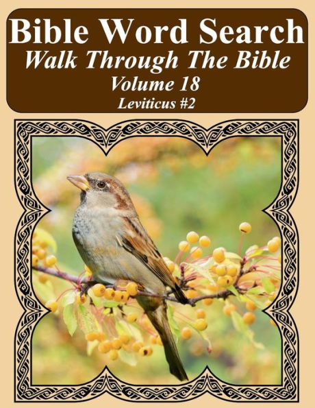 Bible Word Search Walk Through The Bible Volume 18: Leviticus #2 Extra Large Print