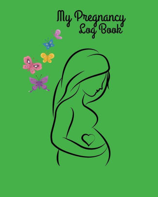 my pregnancy log book baby conception log book essential organizer week by week diary planner journal notebook to monitor track pregnancy daily pregnancy tracker
