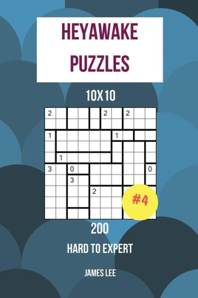 Heyawake Puzzles - 200 Hard to Expert 10x10 vol. 4