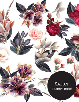Salon Client Book Hair Stylist Client Organizer Client