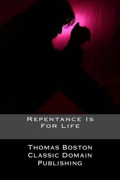 Repentance Is For Life