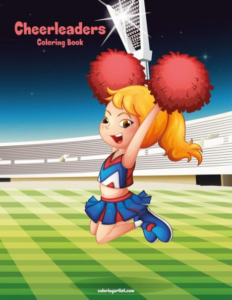 Cheerleaders Coloring Book 1