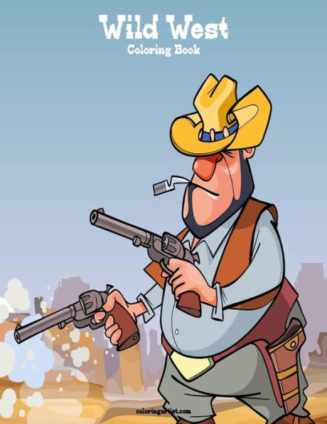 Wild West Coloring Book 1