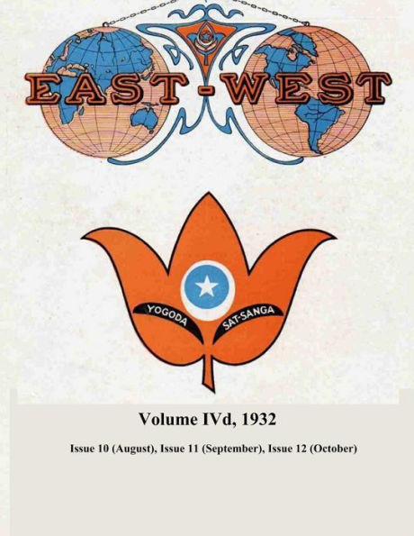 Volume IVd, 1932: A New Look at Old Issues 10, 11, and 12