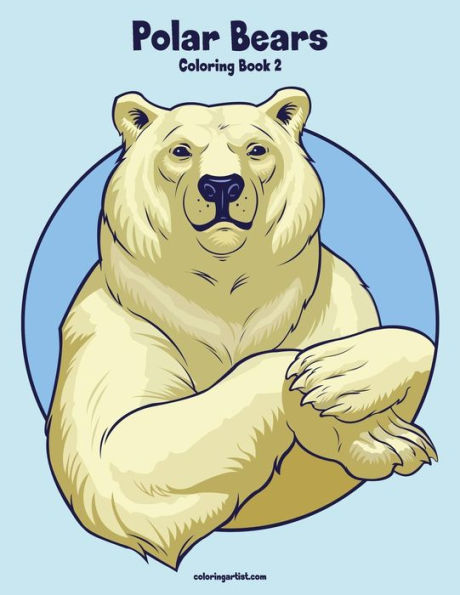 Polar Bears Coloring Book 2