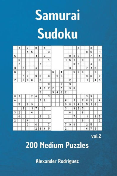 Samurai Sudoku - Medium 200 vol. 2