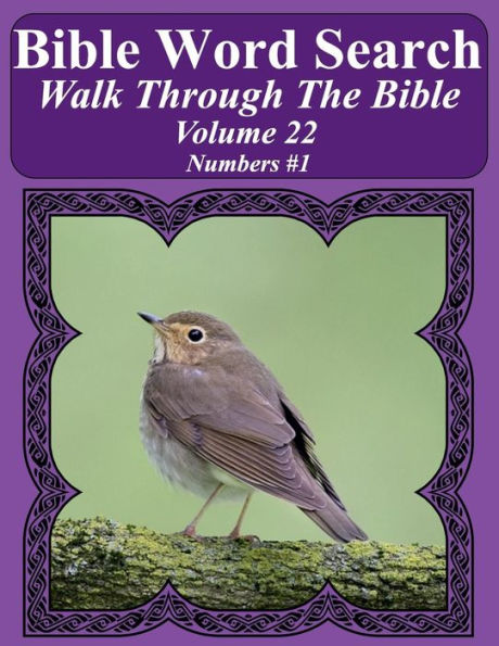 Bible Word Search Walk Through The Bible Volume 22: Numbers #1 Extra Large Print