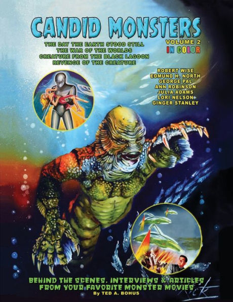 Candid Monsters Volume 2: BEHIND THE SCENES PHOTOS & INTERVIEWS from your favorite monster movies