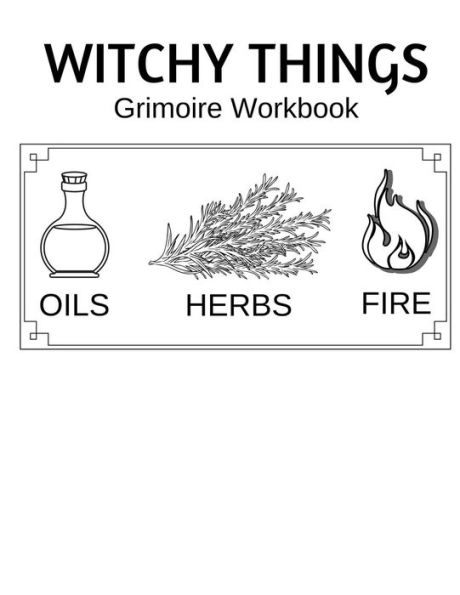 Witchy Things Grimoire Workbook