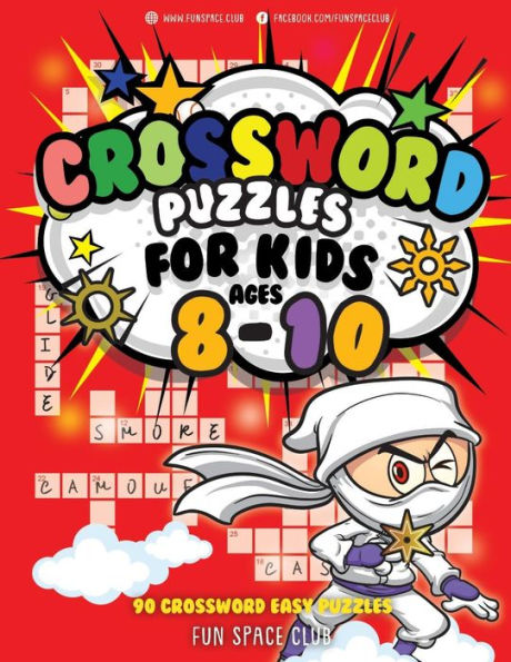 Crossword Puzzles for Kids Ages 8-10: 90 Crossword Easy Puzzle Books