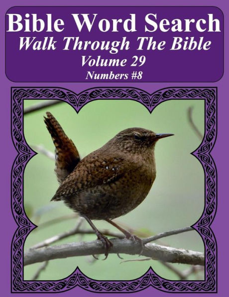 Bible Word Search Walk Through The Bible Volume 29: Numbers #8 Extra Large Print