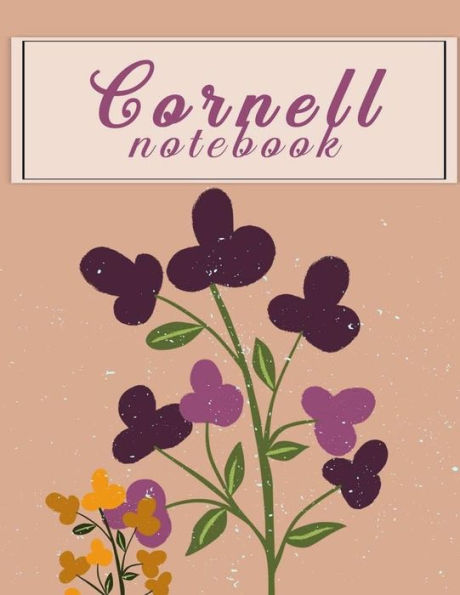 Cornell Notebook: Note Taking Notebook, for Students, Writers, School Supplies List, Notebook 8.5 X 11- 120 Pages