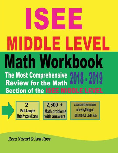 LEVEL Math Workbook 2018