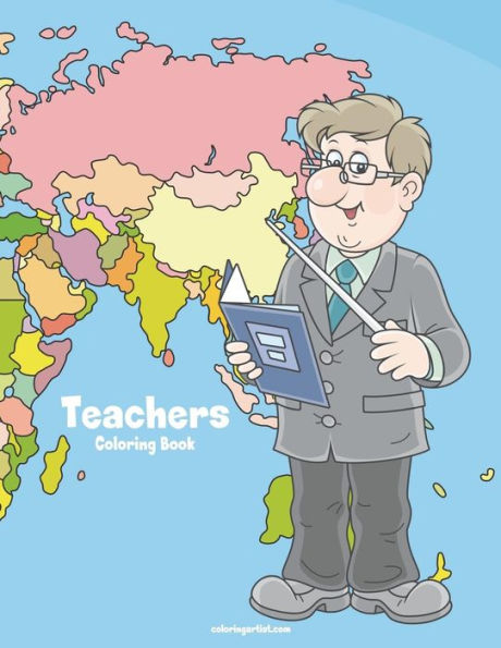 Teachers Coloring Book 1