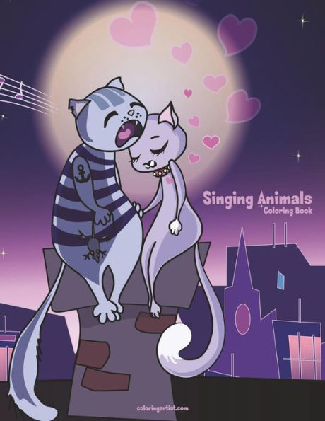 Singing Animals Coloring Book 1