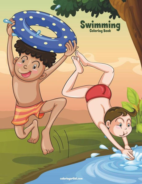 Swimming Coloring Book 1
