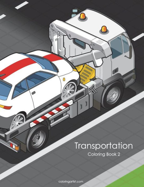 Transportation Coloring Book 2