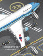 Transportation Coloring Book 1 & 2