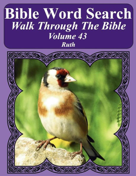 Bible Word Search Walk Through The Bible Volume 43: Ruth Extra Large Print